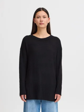 Damen schwarzer Ihkamara Pullover