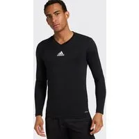 adidas Performance Langarmshirt TEAM BASE LONGSLEEVE mit V-Ausschnitt, ohne Verschluss, gerader Abschluss