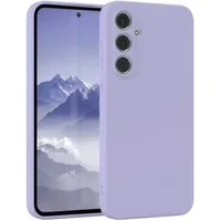 EAZY CASE Handyhülle für Samsung Galaxy A55 Hülle Silikon 6,6 Zoll, Silikonhülle stoßfest Smart Slimcover Case Dünn Blau Lila