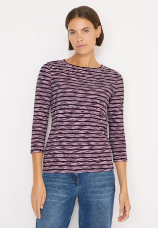 Cecil 3/4-Arm-Shirt aus Baumwolle mit Stretchante