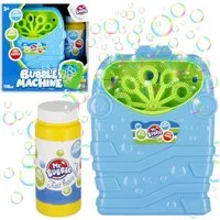Sarcia.eu Seifenblasenmaschine Seifenblasenmaschine für Kinder + 118 ml Flüssigkeit, ab 3 Jahren