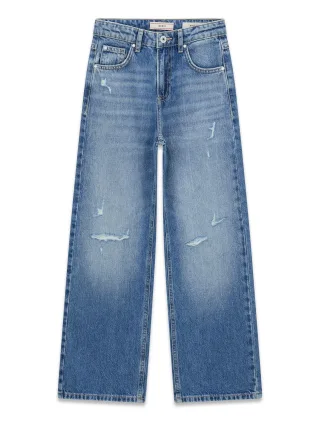 Guess Kids - 90S RIGID DENIM PANT W/DAMAGES CORN FLOWER BLUE - Gr. - 14