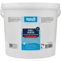 mediPOOL Poolpflege mediPOOL Schnell-ChlorTabs 5 kg, (Spar-Set)