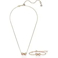 Swarovski Ketten und Armband Set Hyperbola