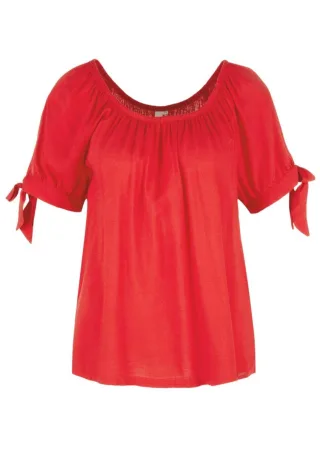 Q/S designed by - Carmenbluse rot - Gr. - 32
