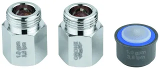 Grohe Wasserspar-Set 48189 Durchfluss 3,8 l/min Anschlussmaß G 3/8'', 48189000 48189000
