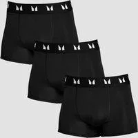 MP Herren technische Boxershorts (3er-Pack) – Schwarz - S