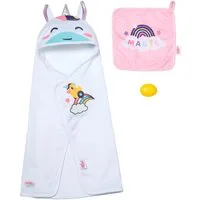 Baby Born Puppen Accessoires-Set Kapuzenhandtuch Set