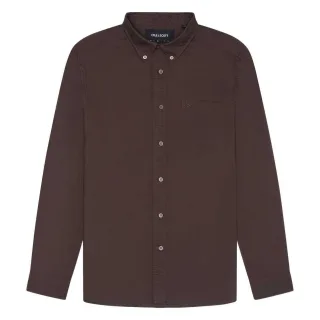 Lyle & Scott - Hemd für Herren, Oxford-Stil (Grün)