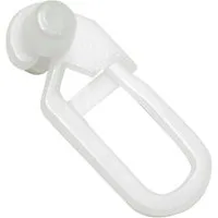 GARDINIA Gardinenring Rollringe weiß, Gardinenstangen, (20-St), Serie Einzelprogramm Gardinenstangen-Set Paros Ø 22/19 mm