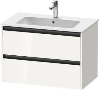Duravit Ketho.2 Waschtischunterbau wandhängend Weiß Hochglanz 810x480x550 mm - K25263022220000 K25263022220000