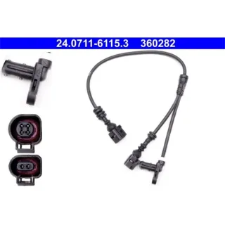 ATE Raddrehzahlsensor vorne Ford Seat VW Sharan 24.0711-6115.3