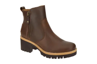 Panama Jack Pauline Igloo B7 Damen Stiefeletten cuero wasserdicht Lammfell Braun
