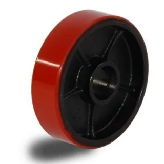 Lenkrad 180x50 mm, Stahl/ PU, f?r HanseLifter Hubwagen und Scherenhubwagen
