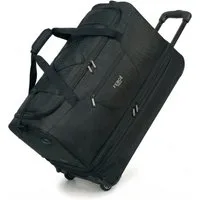 FERGÉ Reisetasche mit Rollen & extra Schuhfach, groß, Handgepäck, Tragetasche aus Nylon, Erweiterbare Reisetasche, Handgepäck / XL, Schuhfach & Außenfächer