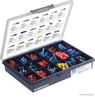 HERTH&BUSS Sortiment, Quetschverbinder, Inhalt: 420 Verbinder - 54254110