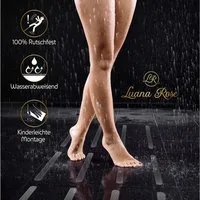 Luana Rose Antirutsch-Aufkleber, B: 2 cm, L: 40 cm, 10-tlg.