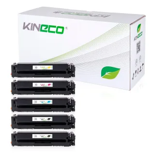 5 Toner kompatibel zu HP W2210A-W2213A XL