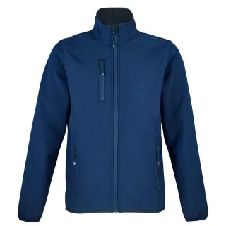 SOLS Womens/Ladies Falcon Softshell Recycled Soft Shell Jacket (Abyss Blue)