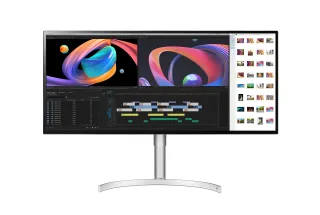 LG UltraWide 34WK95U-W [34" 5.120x2.160 AH-IPS 60Hz 2x HDMI DisplayPort Thunderbolt 5ms Reaktionszeit] weiß