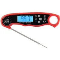 BBQ-Toro Bratenthermometer Fleischthermometer mit LCD Display, digitales Bratenthermometer, 1-tlg., Leichte Reinigung