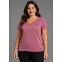 KangaROOS Funktionsshirt mit Kurzarm, figurumspielende Passform, hüftbedeckende Länge
