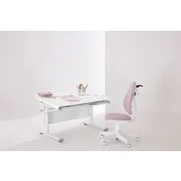 PAIDI Schreibtischstuhl JOOKI S aus pflegeleichtem Mikrofaser, ergonomisch mitwachsend, höhenverstellbarer Kinderstuhl, 360° Drehstuhl, 80 Kg Tragkraft