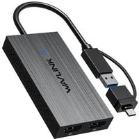 FELIXLEO Montagezubehör USB-C/3.1 auf Dual HDMI Adapter, DisplayLink 60Hz Hub (1 St)