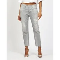 GANG Boyfriend-Jeans 94NICA CROPPED mit geraden und verkürzten Beinverlauf