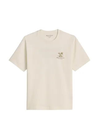 Marc OPolo Casual - T-Shirt relaxed Offwhite - Gr. - XXL