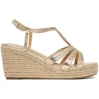 Jenny Jenny Damen-Espadrilles Gold Espadrille