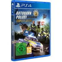 Autobahn Polizei Simulator 3 - Complete Edition PS4, Polizei Simulation mit Streifenwagen, Motorrad & Offroad-SUV