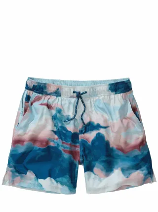Mey & Edlich Herren Resort-Badeshorts Aquarell Blau 94 % Polyester (recycelt), 6 % Elasthan