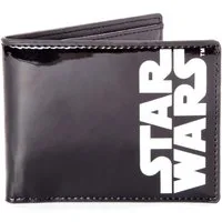 Star Wars Geldbörse STAR WARS Portmonee Schwarz Geldbörse Damen + Herren + Jungen + Mädchen