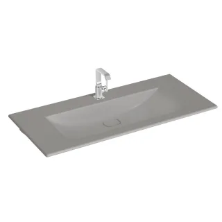 VitrA New Metropole Möbelwaschtisch wandgebunden rechteckig 120 x 53 cm mit Hahnloch,7540B476-7210 7540B476-7210