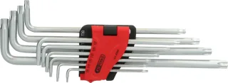 KS Tools Torx-Winkelstiftschlüssel-Satz, extra lang, 10-tlg - 151.4860
