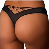 LASCANA String rundherum aus dezent transparenter Spitze