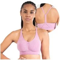 Smilodox Sport-BH Batik Acid Scrunch, Rutschfester Bra mit Batik Waschung Seamless Sport Bra Blickdicht Atmungsaktiv Yoga Fitness Freizeit