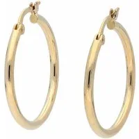 Firetti Paar Creolen Schmuck Geschenk Gold 375 Ohrschmuck Creole