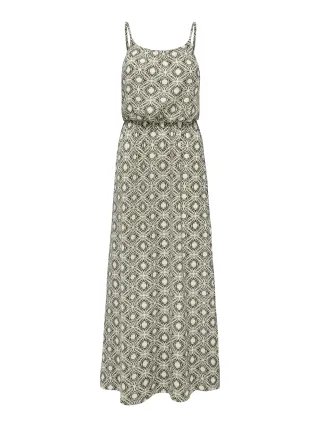 ONLY - ONLWINNER S/L MAXI DRESS NOOS WVN Kalamata - Gr. - 36