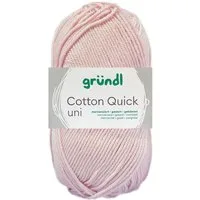 Gründl 50 Gramm Gründl Cotton Quick Uni Farbauswahl Häkelwolle