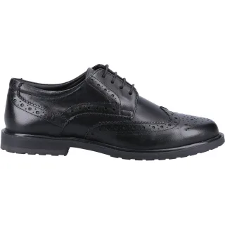 Hush Puppies - Damen Halbschuhe "Verity", Leder (Schwarzer Lack)