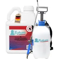 FUTUM Insektenspray Kakerlaken Spray Schaben Spray Küchenschaben Abwehr, 5 l, biozidfreie Formel, auf Wasserbasis, geruchsarm, brennt / ätzt nicht