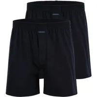 Ammann Boxershorts 2er Pack Basic (Spar-Set, 2-St) Boxershort - Baumwolle - mit Eingriff - Shorts mit lockerem Schnitt