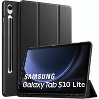 SmartUP Tablet-Hülle für Samsung Galaxy Tab S10 Lite +9H Schutzglas Panzerfolie Stifthalter 11 Zoll, integrierte Standfunktion, integrierter Stifthalter