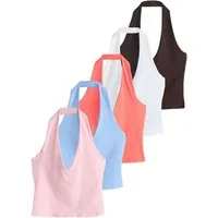 Next Trägertop Neckholder-Oberteile, 5er-Pack (5-tlg)