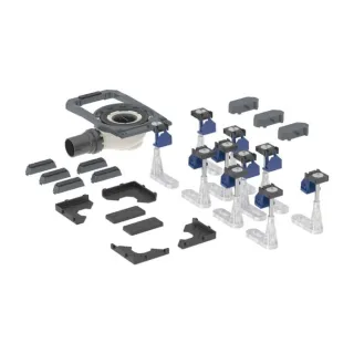 Geberit Duofix Duschwannenablauf 551567001 mit 10 langen Füßen, Sperrwasserhöhe 50mm
