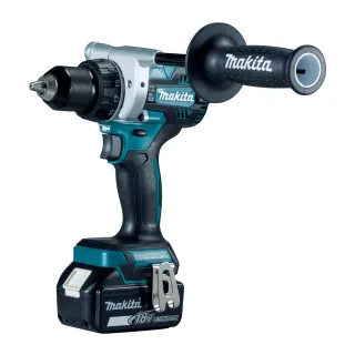 Makita Akku-Bohrschrauber 18V / 5,0 Ah, 2 Akkus + Ladegerät im MAKPAC - DDF486RTJ