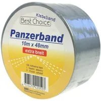 BENSON Klebeband 1- 24 Panzerband Panzertape Gaffa Tape Gewebeband (1-St) Klebeband, Packband, Silber