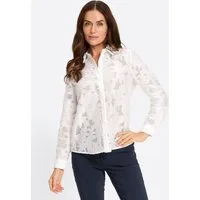 heine Klassische Bluse Bluse Langarm